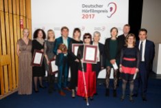 Deutscher Hörfilmpreis 2017 - Sonderpreis der Jury für „Löwenzahn” beim 15. Deutschen Hörfilmpreis am 21. März 2017 © DBSV/Franziska Krug